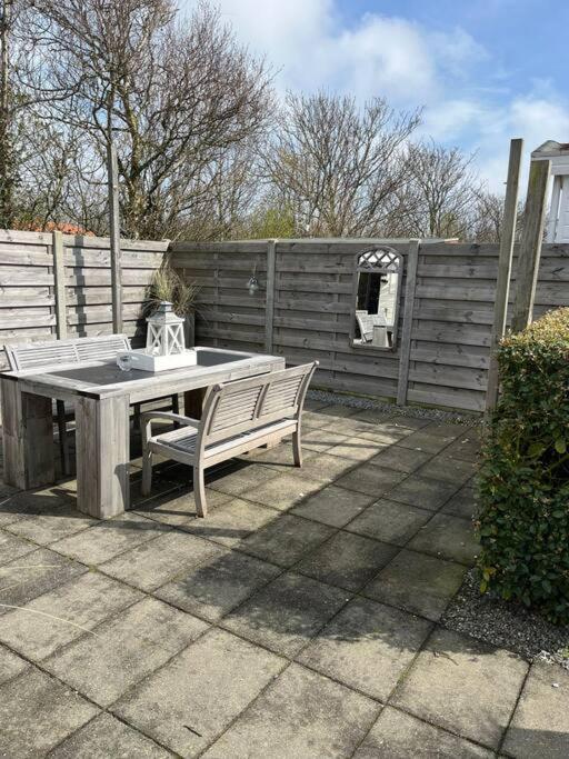 Chalet + Tiny House Nabij Strand Petten Extérieur photo
